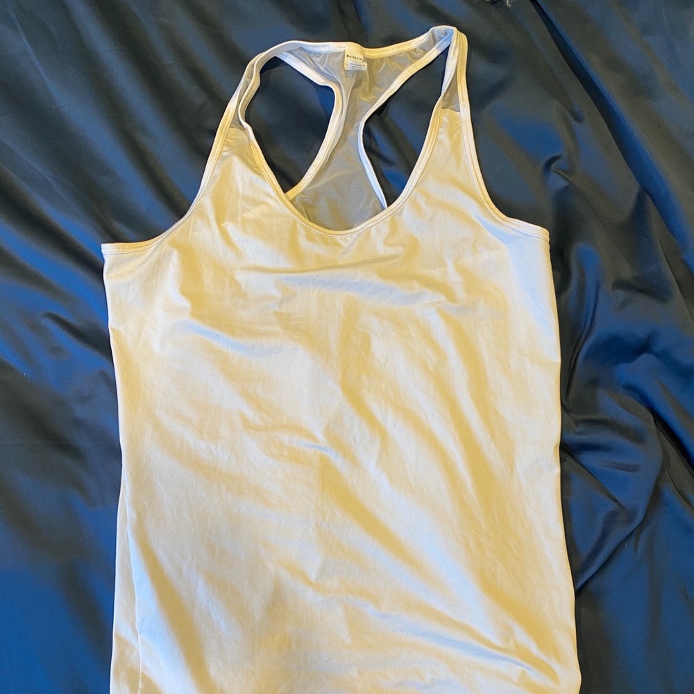 Athletic workout tank top